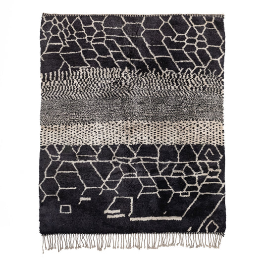 Monochrome Mosaic rug