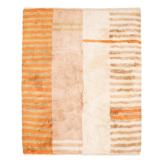 Defragmented Sunset rug