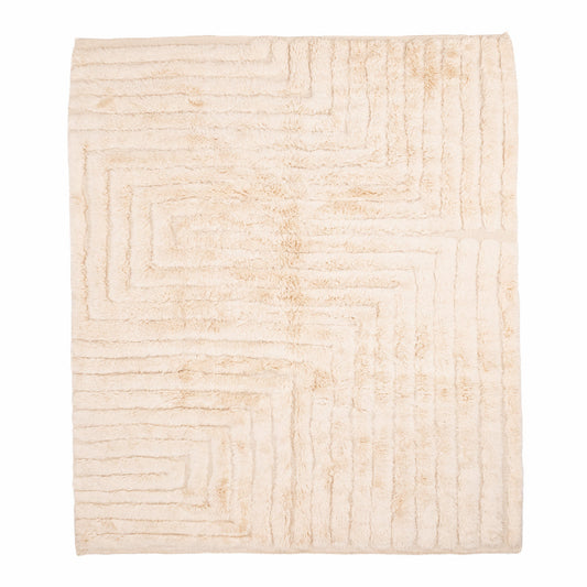 Beige Labyrinth Coziness rug