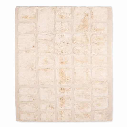 Soft Stone Patchwork rug