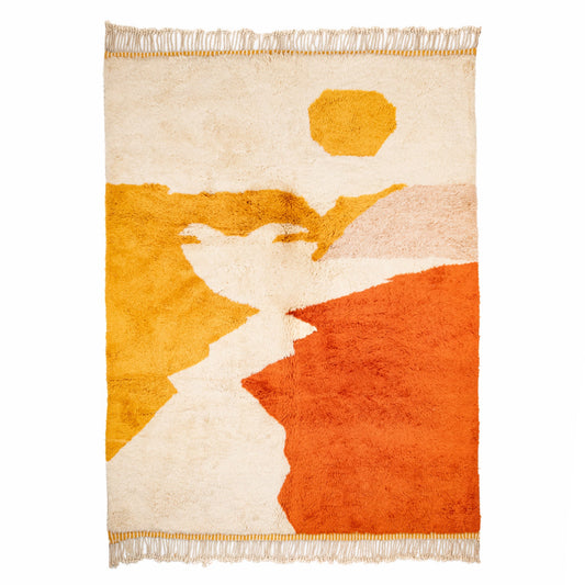 Autumn sunset rug